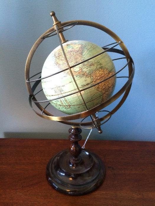 1921 Small Desk Globe