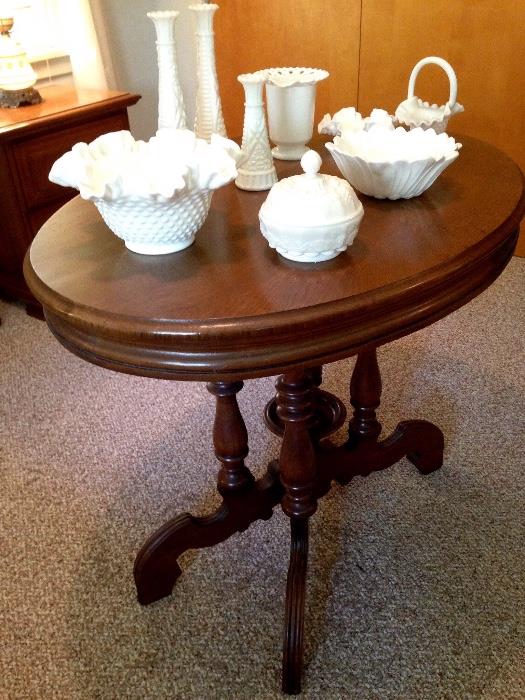 Another Beauty...Love This Oval Side Table!...