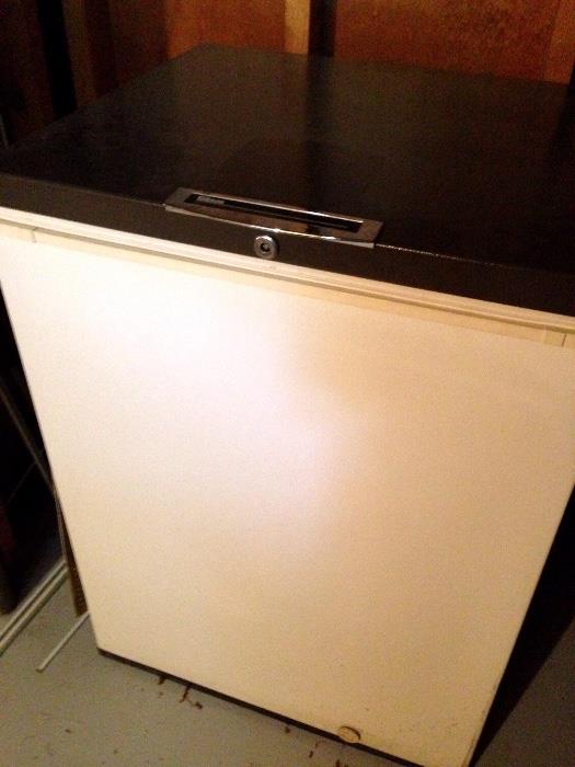 Also A Upright Small Chest Freezer...