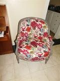 Roche Bobois floral club chair