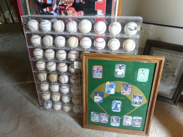 Signed Game Played Baseballs
Many More Pictures Shown