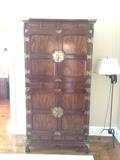 Henredon bedroom set: wardrobe, night stands, dresser, bookcase/desk
