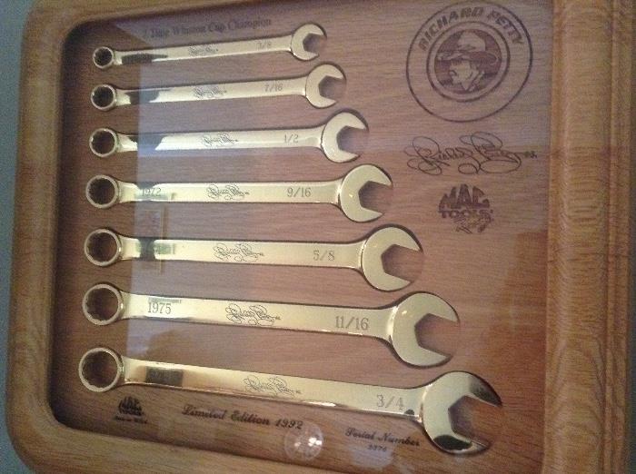 Richard Petty collectible wrenches