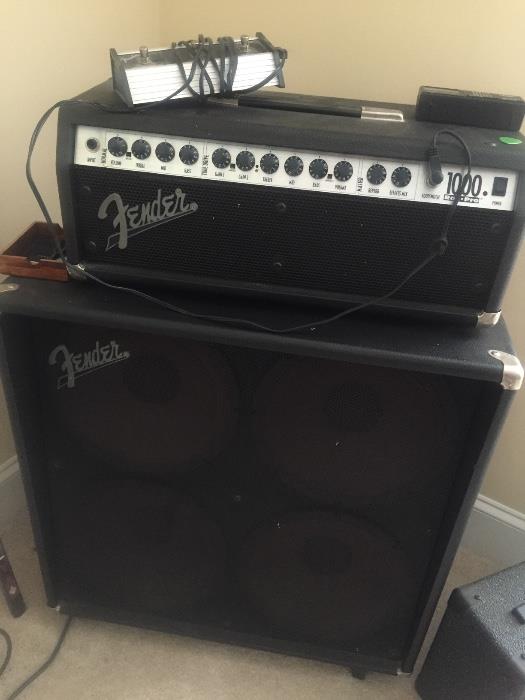  Fender amps, see following photos for model number 