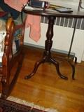 English, mahogany, tilt top , candle stand