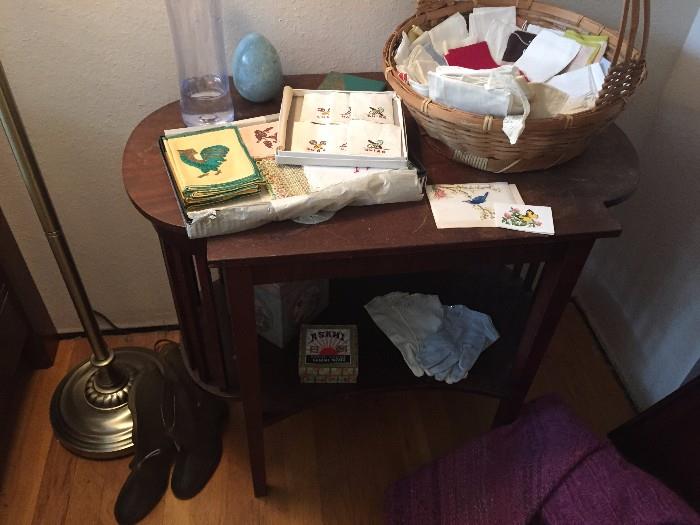 Side tables and other vintage items
