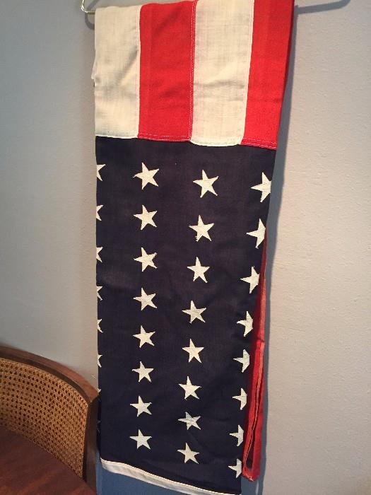 Antique American flags