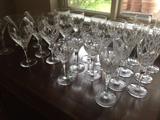 crystal stemware