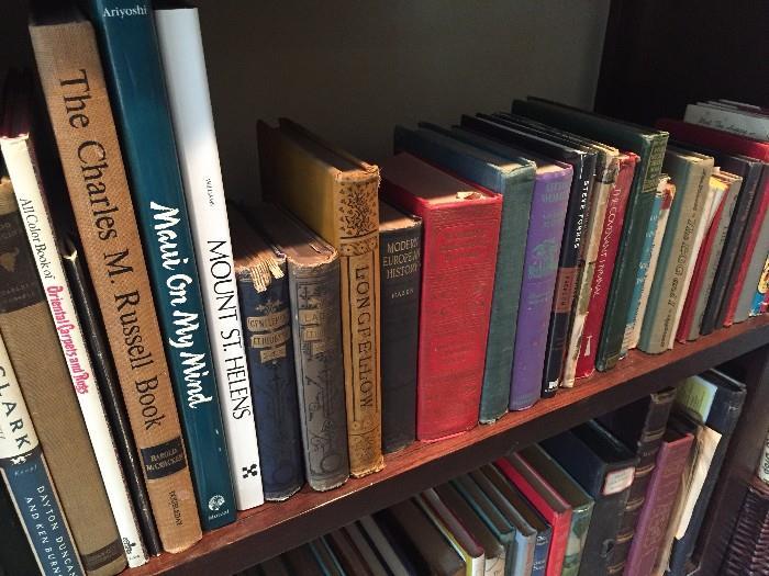 Assorted books, vintage and antique