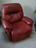 Leather Recliner (Reddish)