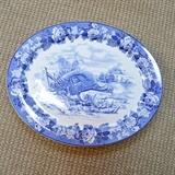Enoch Woods of Burslem England Turkey platter