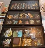 Costume Jewelry Galore and many pieces designed and made by Jan Sidley herself. 