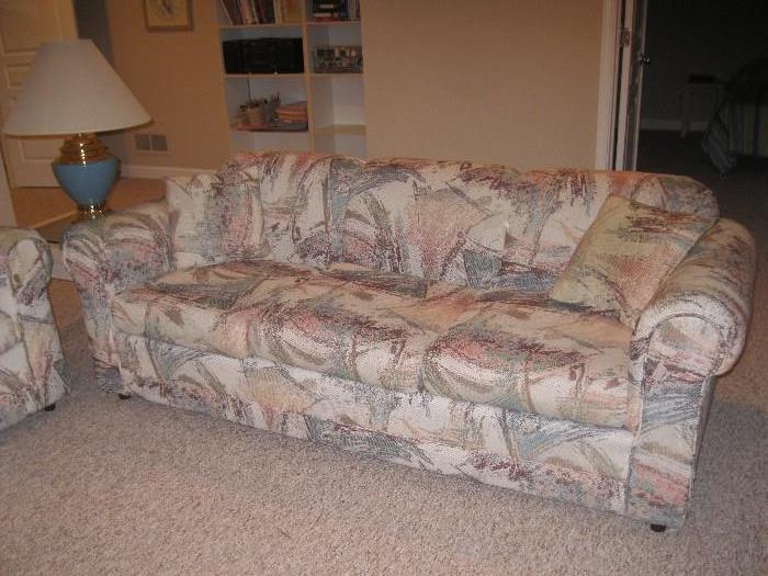 Multi color sofa - $50