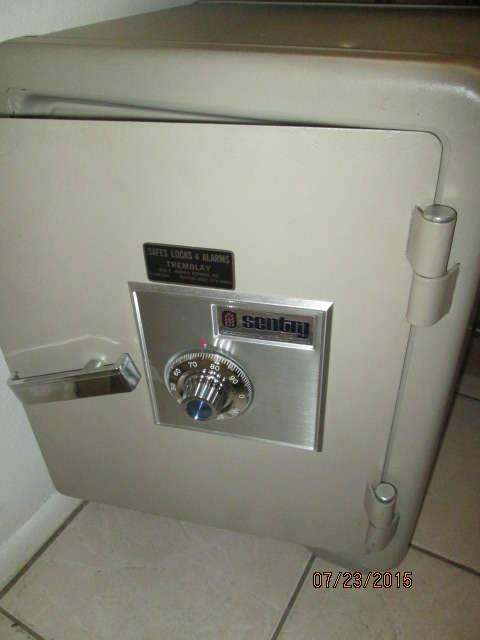 Sentry safe - yes, we have the combination