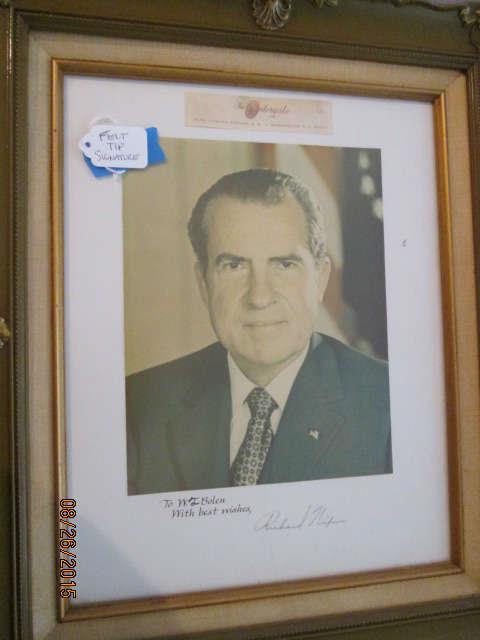 Nixon - autographed