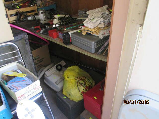 Garage items, tools