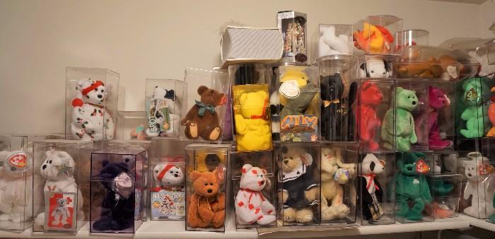 Part of the Beanie Babies collectibles