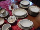 Noritake china set.