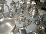 beautiful silver plate pieces
