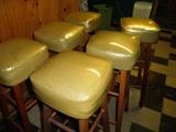 set of six bar stools
