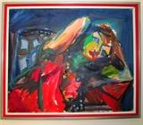 SILVIA GHINSBURG OIL...SELF PORTRAIT