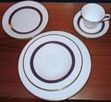 SERVICE FOR 12, ROYAL DOULTON CHINA "HARLOW" PATTERN