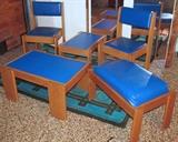 WONDERFUL SET OF WOOD PIECES, GREAT FOR A CHILD'S ROOM