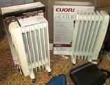 PAIR OIL HEATERS