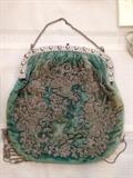 Antique beaded purse