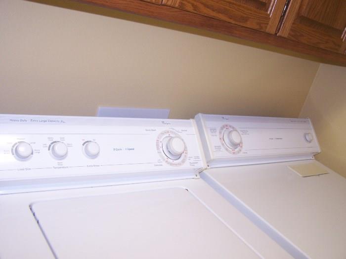 Matching Whirpool Washer/Dryer