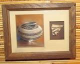 Sue Malinsky framed art