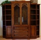 Solid wood entertainment armoir (3 pc)