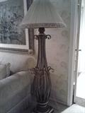 Ornate floor lamp (pair)