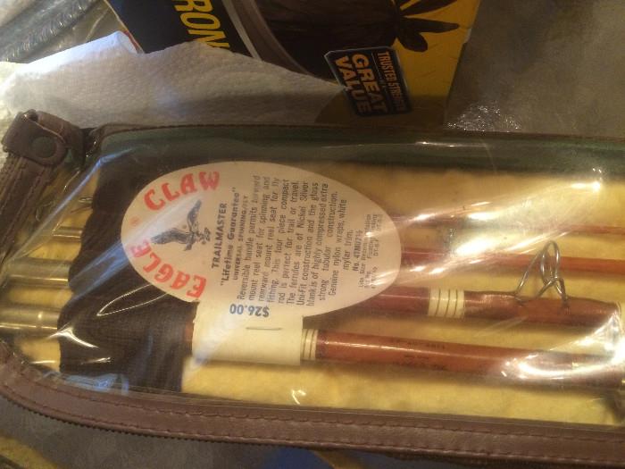 Eagle Claw Trailmaster spinning/ fly rod, vintage