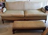 French Provincial Sofa Bench 