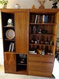 mid century bookcase