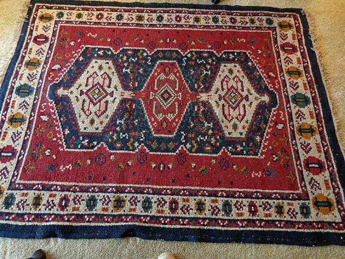 hand woven Chilean rug