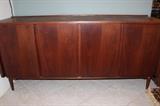 Walnut sideboard/credenza.