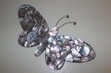 Abalone and mother of pearl butterfly.