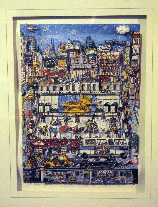 Fazzino 3D Limited Edition Print