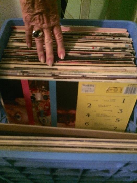 Records, mostly rock
