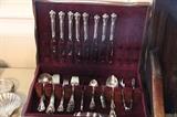 partial set of Gorham Chantilly flatware