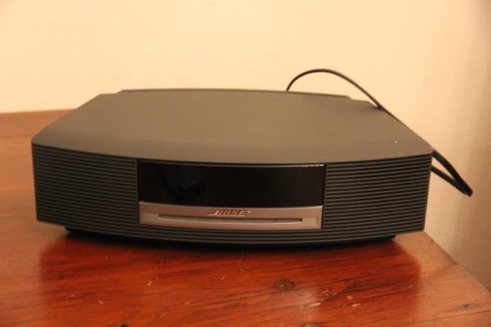one of two Bose radios in the house