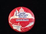 Capital Lake Fair celluloid pin circa 1962