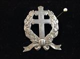 WWII sterling Free French Forces Pin