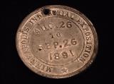 1891 Minneapolis Industrial Exposition souvenir