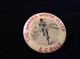 EC Bald The Barnes White Flyer Pin