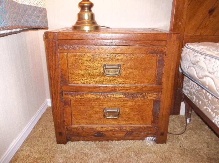 Bedside table. Young-Hinkle entire bedroom set.