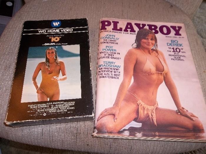 March 1980 Playboy and "10" Video