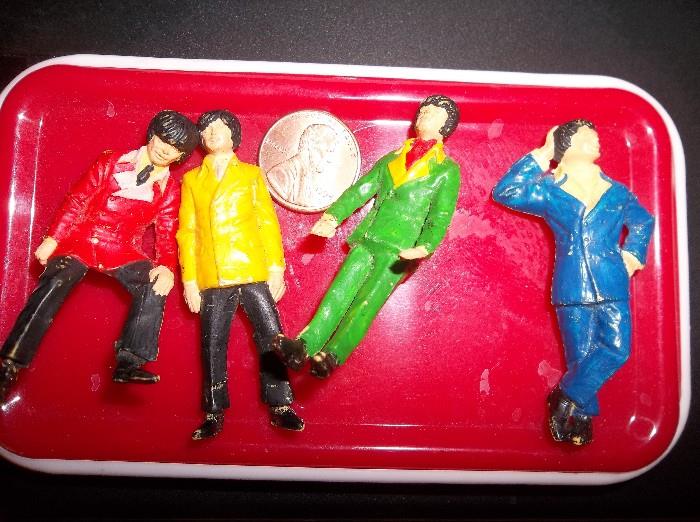 Beatles? Monkees? figurines